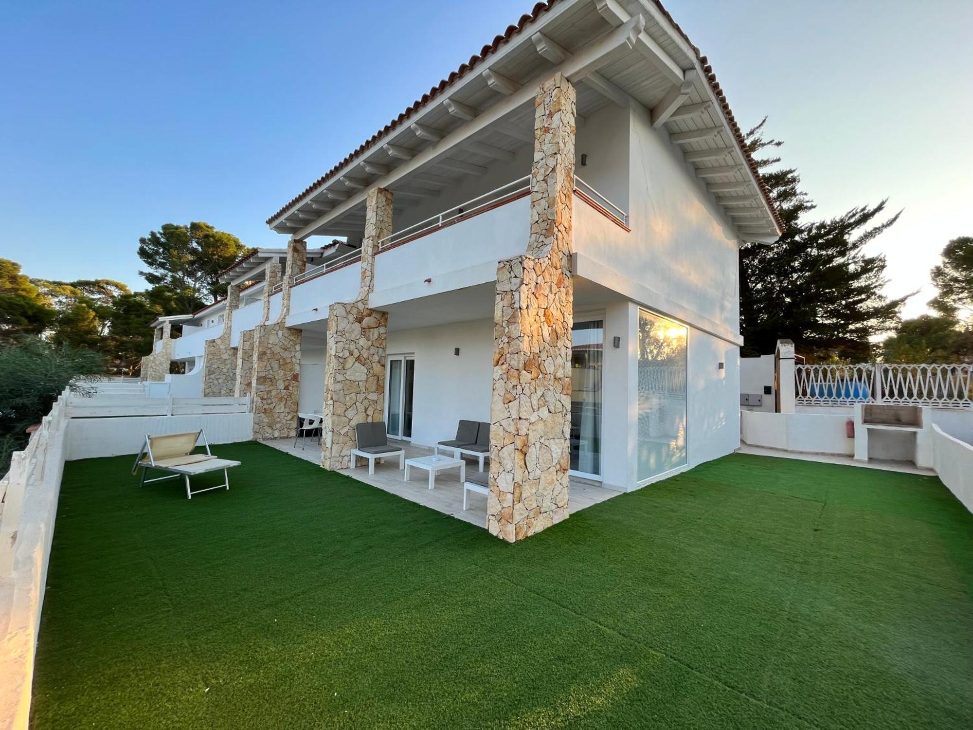Case Vacanze "Bianco Mare" Porto Pino Exterior photo